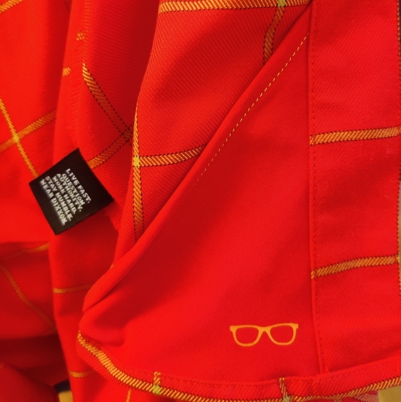 Dixon Red Flannel Checkered Button-Up Shirt - Picture 5 of 6